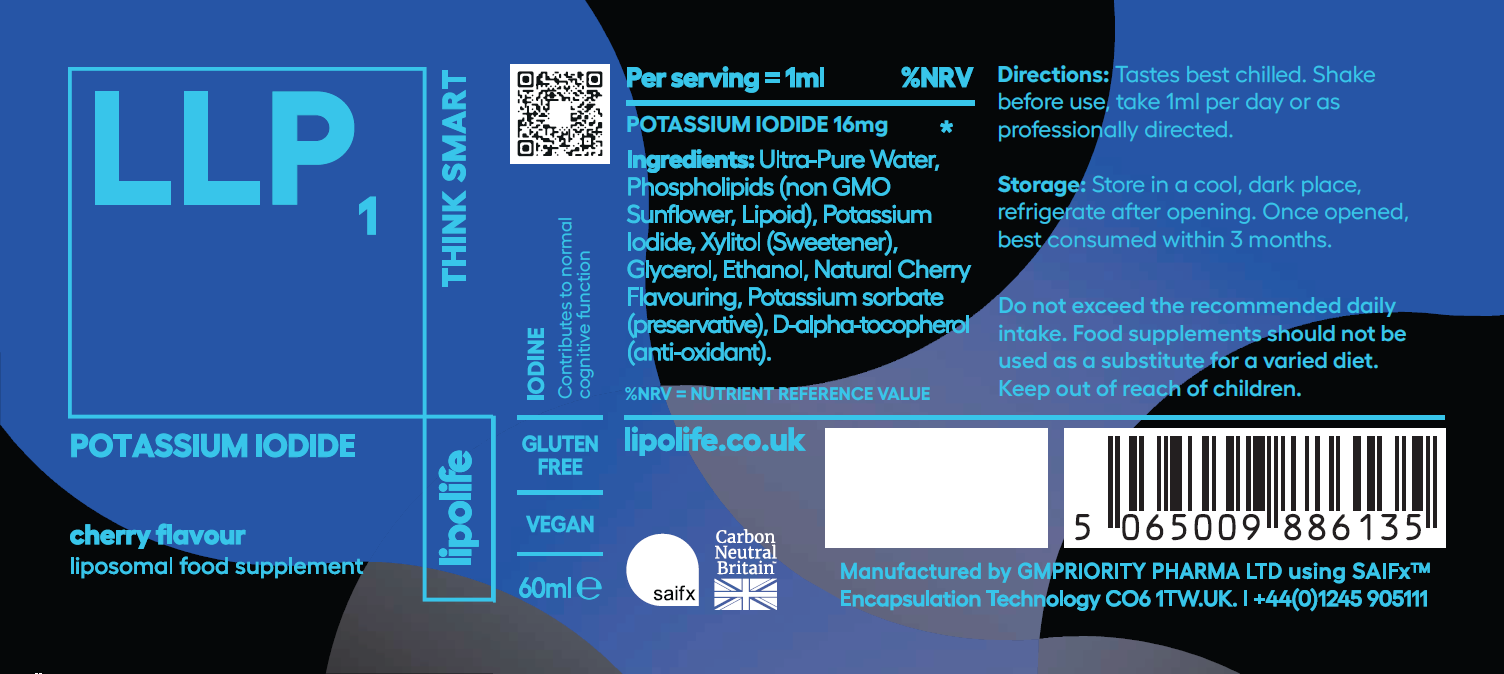 Lipolife | LLP1 | Potassium Iodide | 60ml