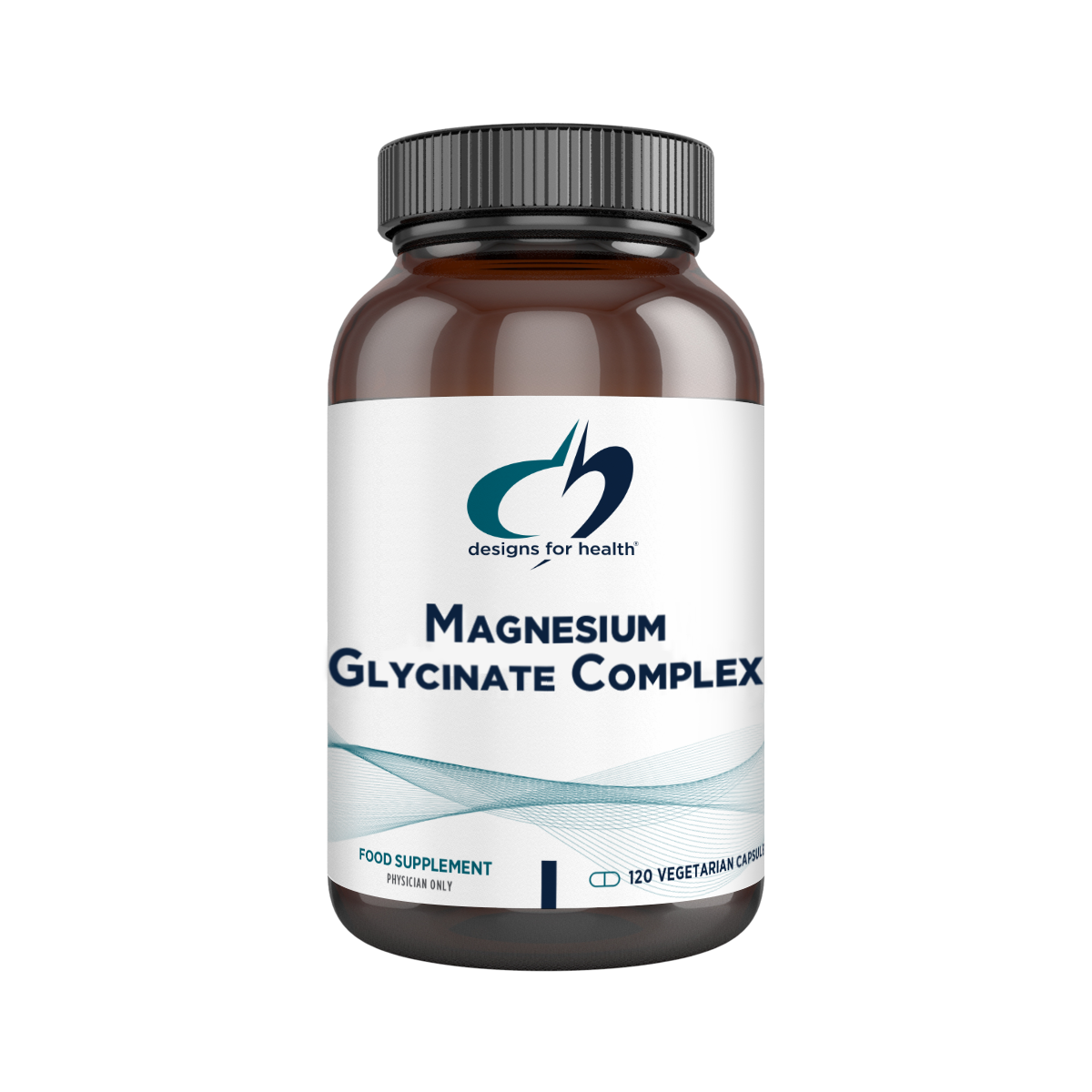 Magnesium Glycinate Complex | 120 Capsule | Designs For Health