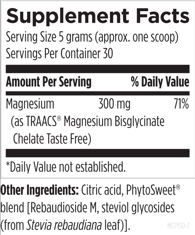 Magnesium Glycinate Powder - 150g