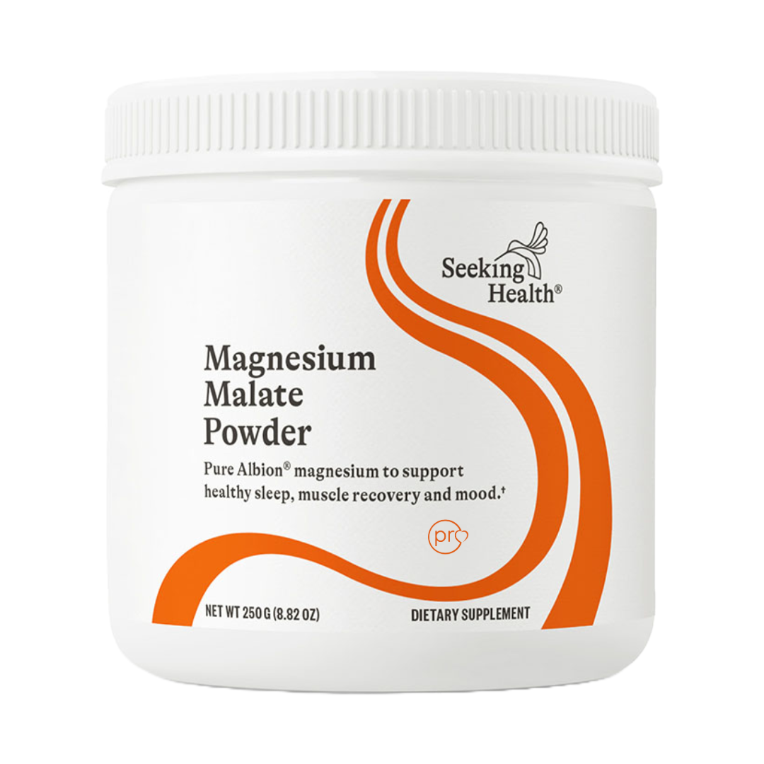 Magnesium Malate Powder | 500mg | 250g | Seeking Health