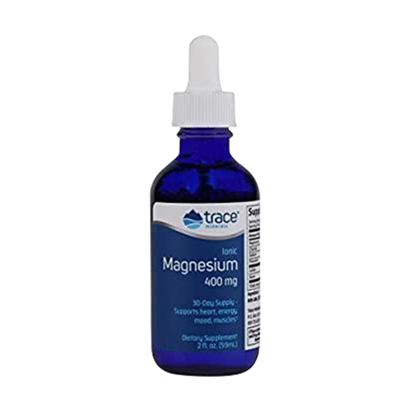 Liquid Ionic Magnesium (400mg) | Trace Minerals | 2oz - 59ml