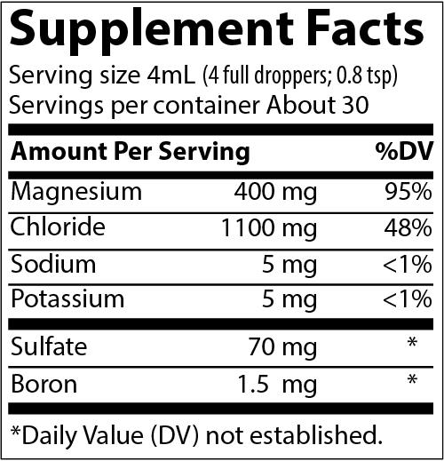 Liquid mega Mag | 400mg | 4oz | Trace Minerals