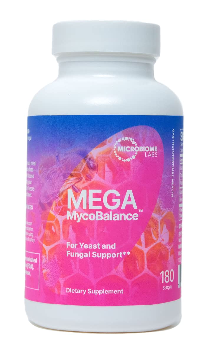 MegaMycoBalance - Yeast Support - 180 Softgels