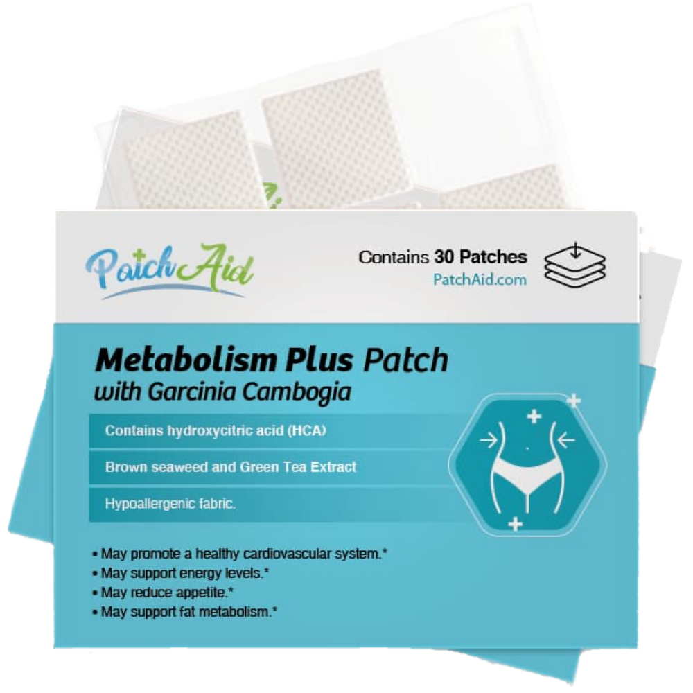 Metabolism Plus with Garcinia Cambogia | 30 Topical Patches