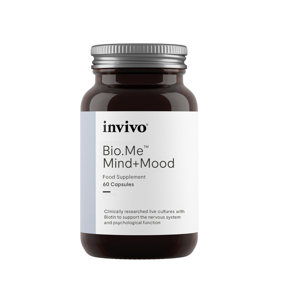 Bio.Me Mind + Mood | 60 Capsules | Invivo Healthcare