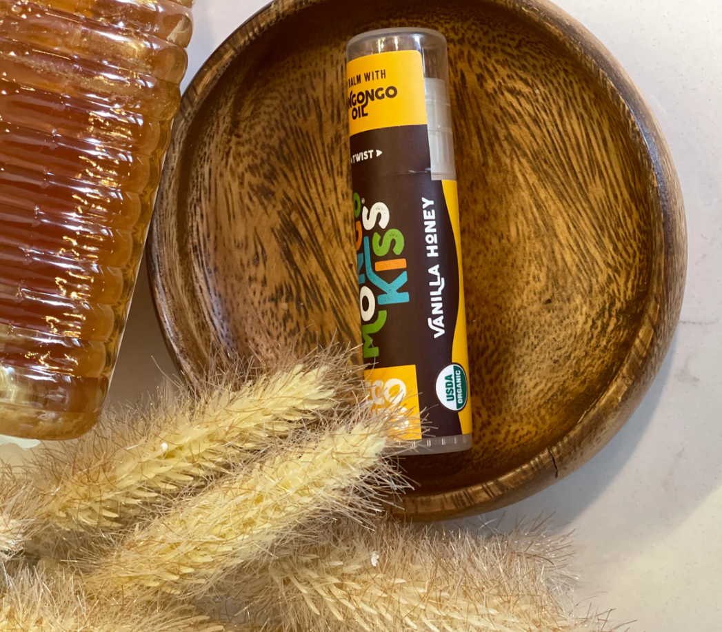 Mongo Kiss Vanilla Honey Organic Lip Balm