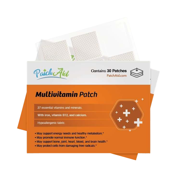 MultiVitamin Plus 30 Topical Vitamin Patches | PatchAid