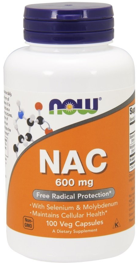 NAC 600 mg | 100 Veg Capsules | With Selenium & Molybdenum