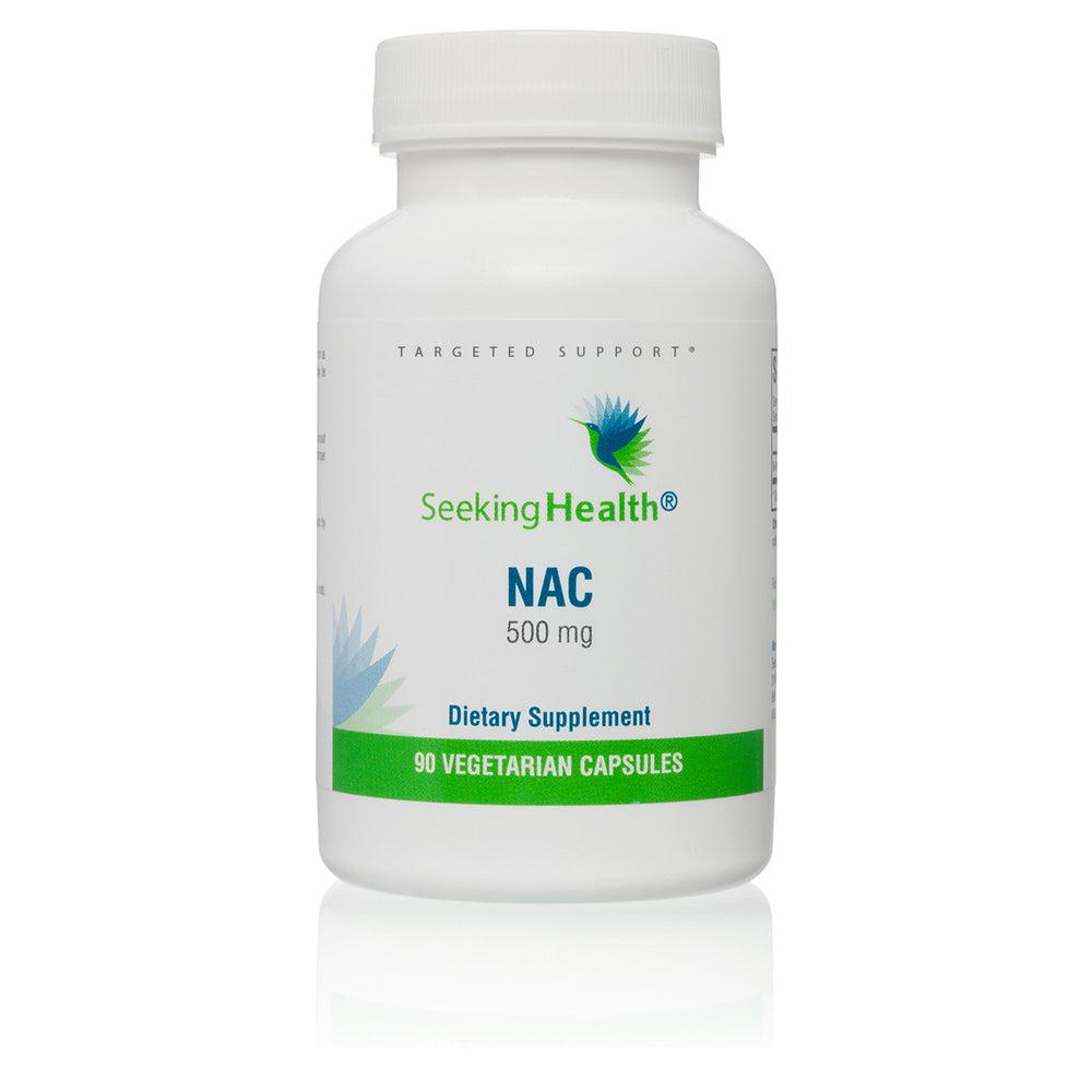 NAC (N-Acetyl-L-Cysteine) - 90 Capsules - Seeking Health