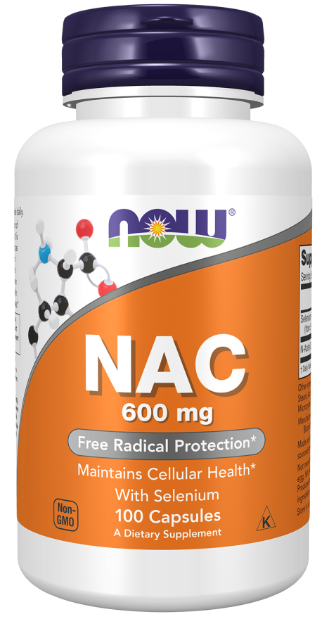 NAC 600 mg | 100 Veg Capsules | With Selenium & Molybdenum