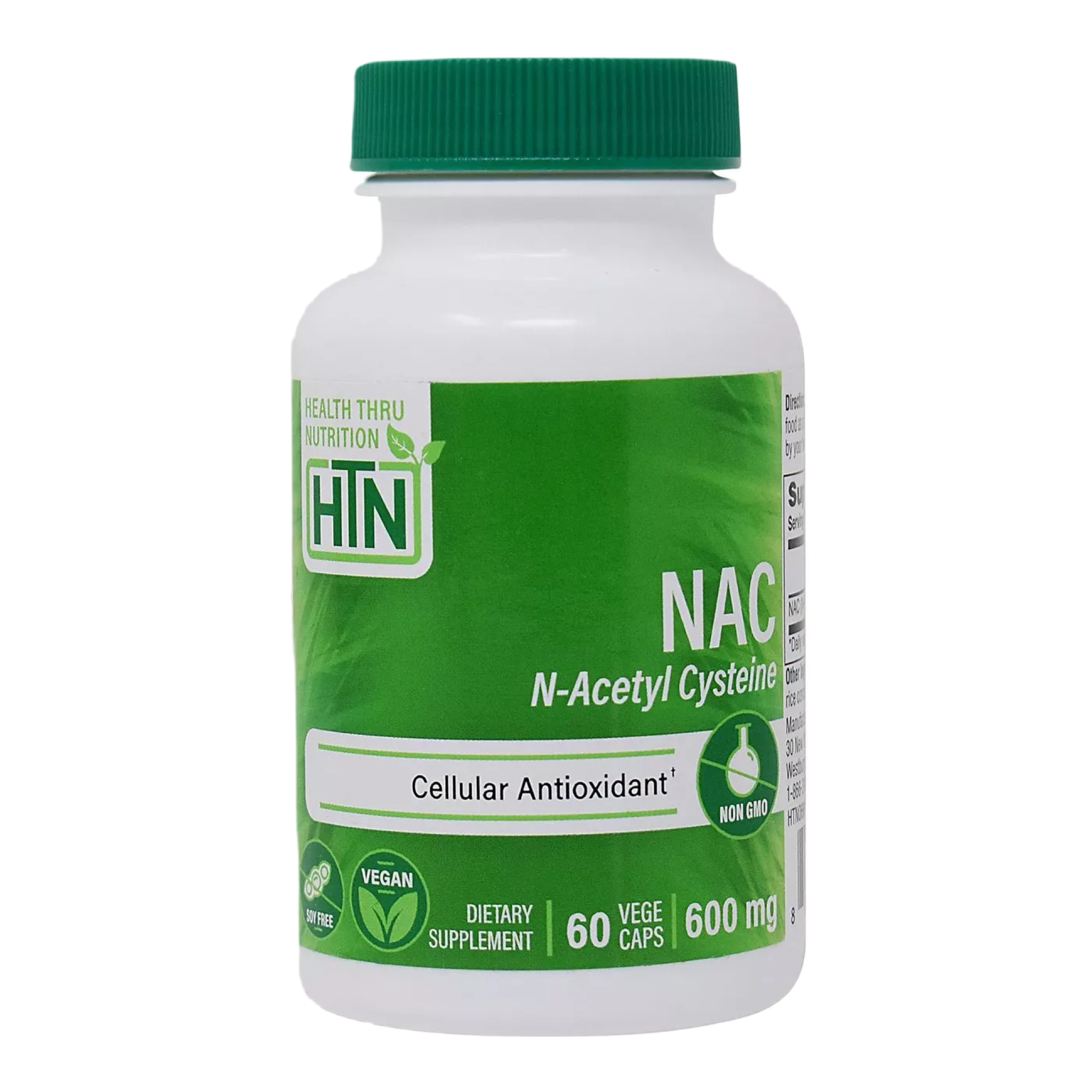 NAC 600 mg | 60 Veg Capsules