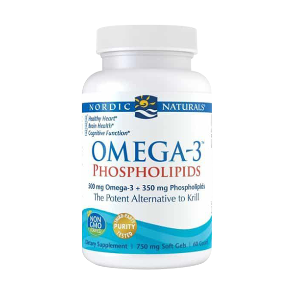 Nordic Naturals | Omega-3 Phospholipids | 60 Soft Gels