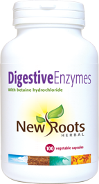 Digestive Enzymes with Betaine Hydrochloride | 100 Capsules