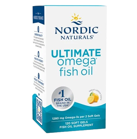 Nordic Naturals | Ultimate Omega-3 |1280mg 120 Softgels