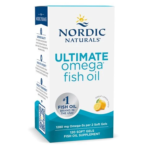 Nordic Naturals | Ultimate Omega-3 |1280mg 120 Softgels