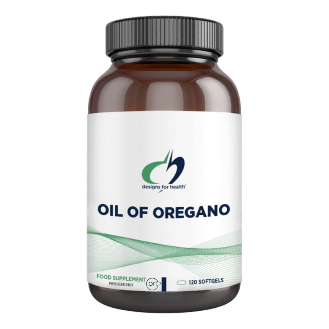 Oil of Oregano | 120 Soft Gels | Designs for Health