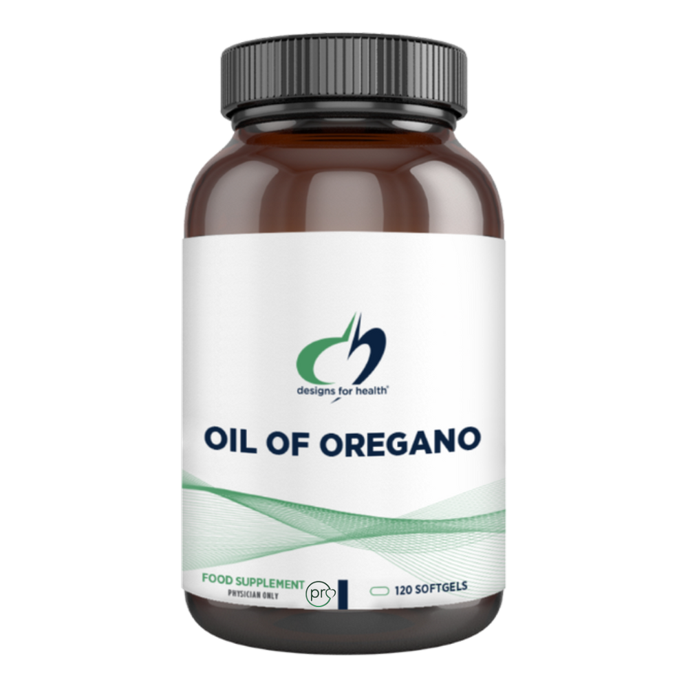 Oil of Oregano | 120 Soft Gels | Designs for Health