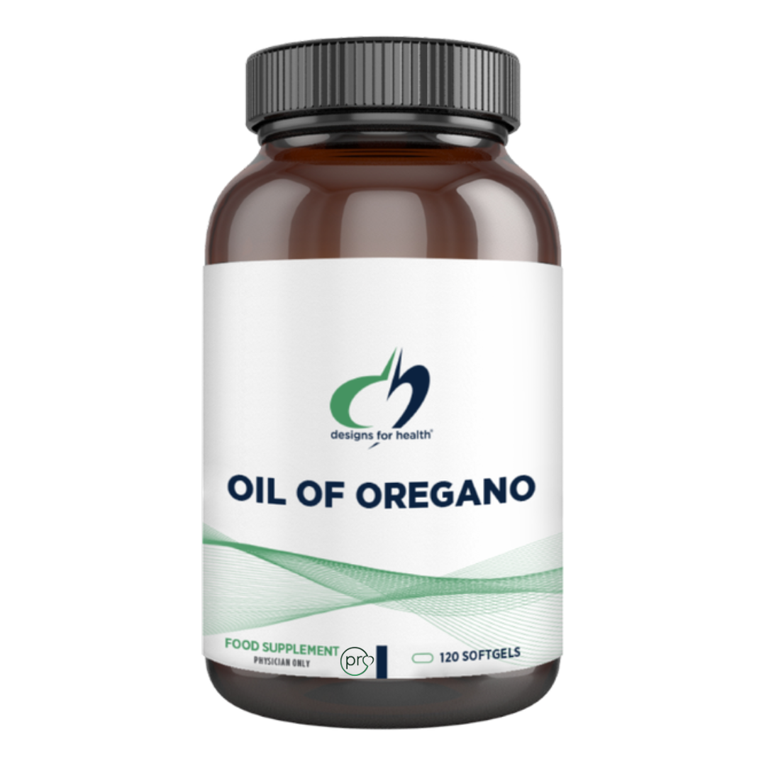 Oil of Oregano | 120 Soft Gels | Designs for Health