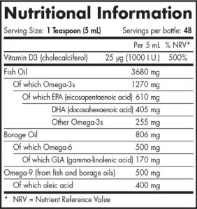 Nordic Naturals | Complete Omega-3.6.9-D | 237 ml