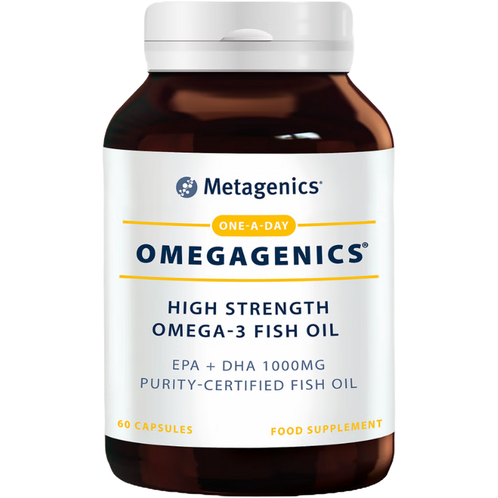 OmegaGenics High Strength Fish Oil | 60 Capsules