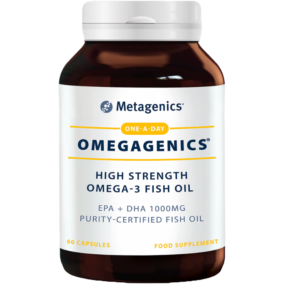 OmegaGenics High Strength Fish Oil | 60 Capsules