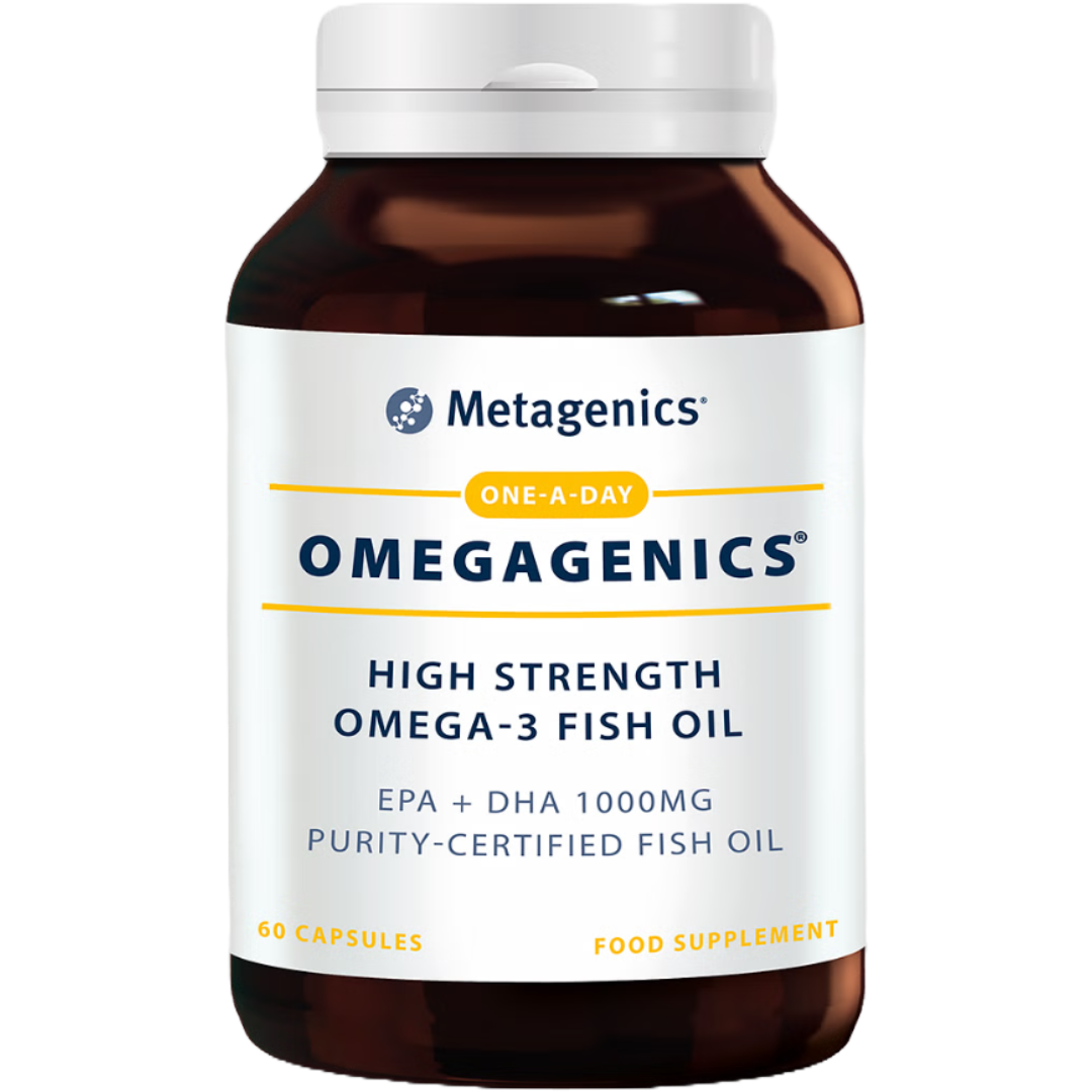 OmegaGenics High Strength Fish Oil | 60 Capsules