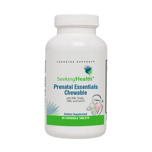 Prenatal Essentials Chewable | 60 Tablets