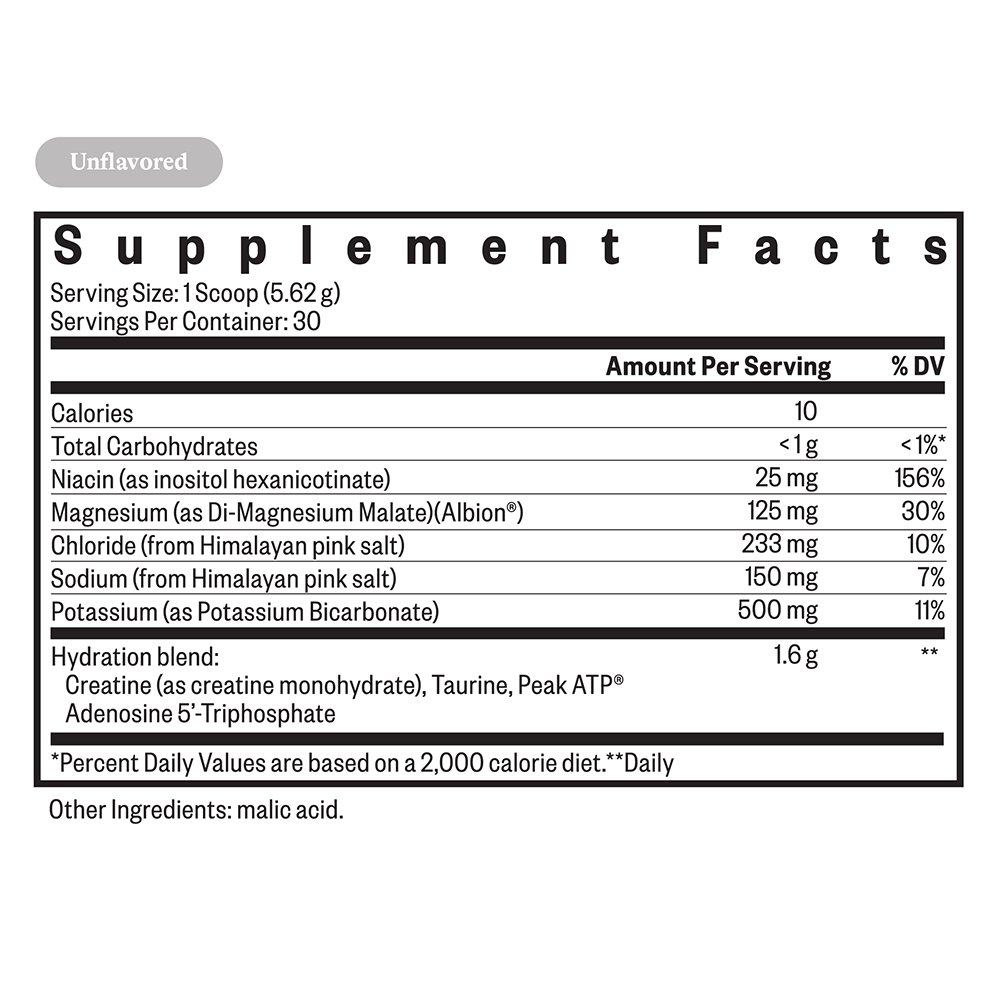 Optimal Electrolyte Unflavoured | 168.6g