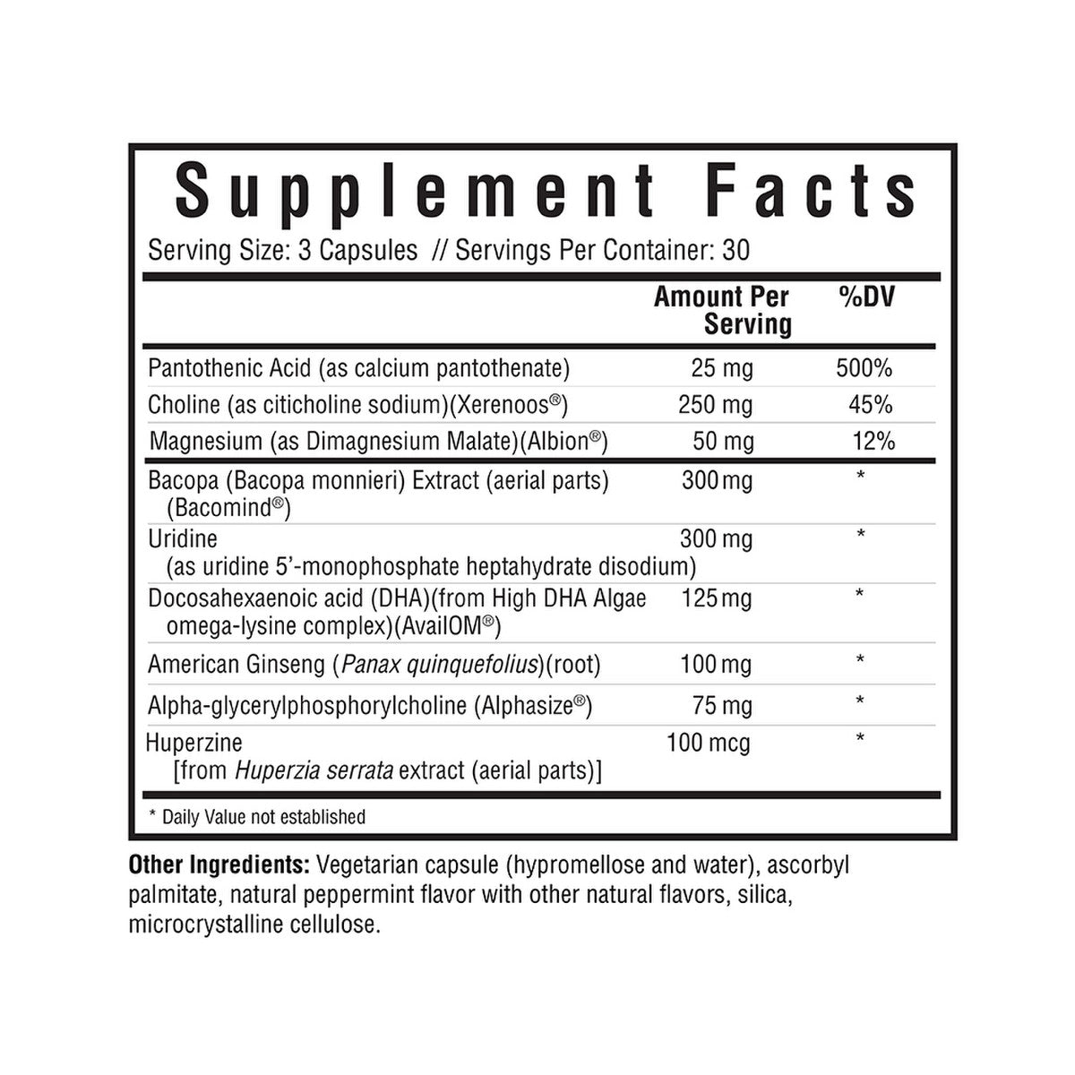 Optimal Focus | 90 Capsules