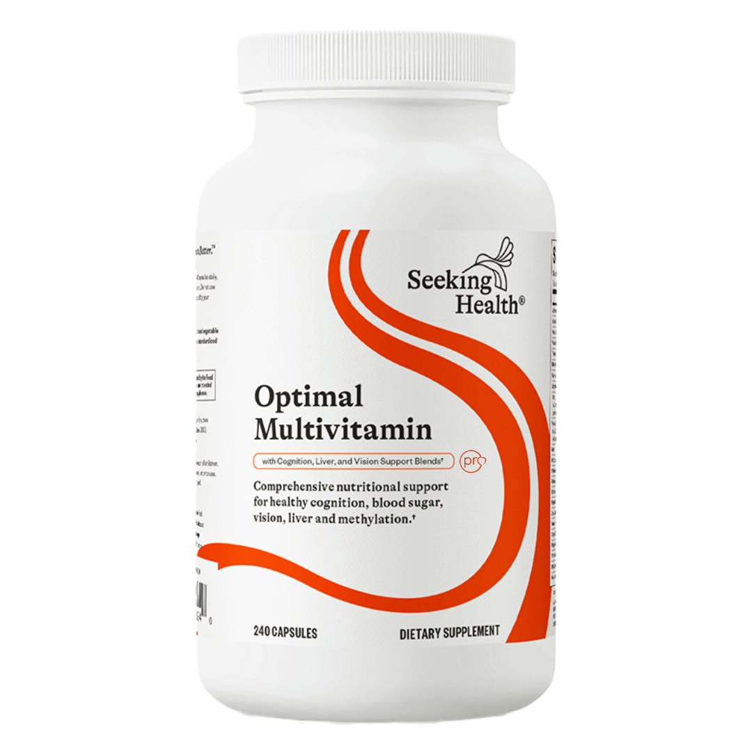 Optimal Multivitamin (Formerly Multivitamin Plus) | 240 Capsules | Seeking Health