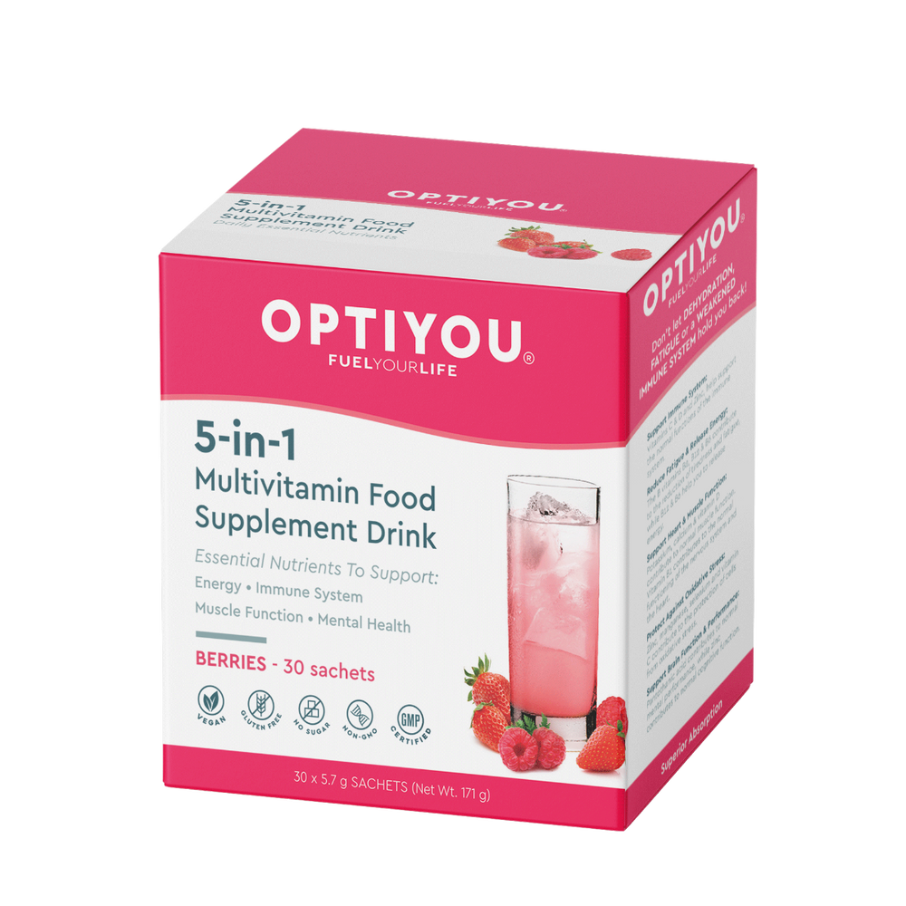 OPTIYOU Berry Flavour 30 sachets/servings Pack