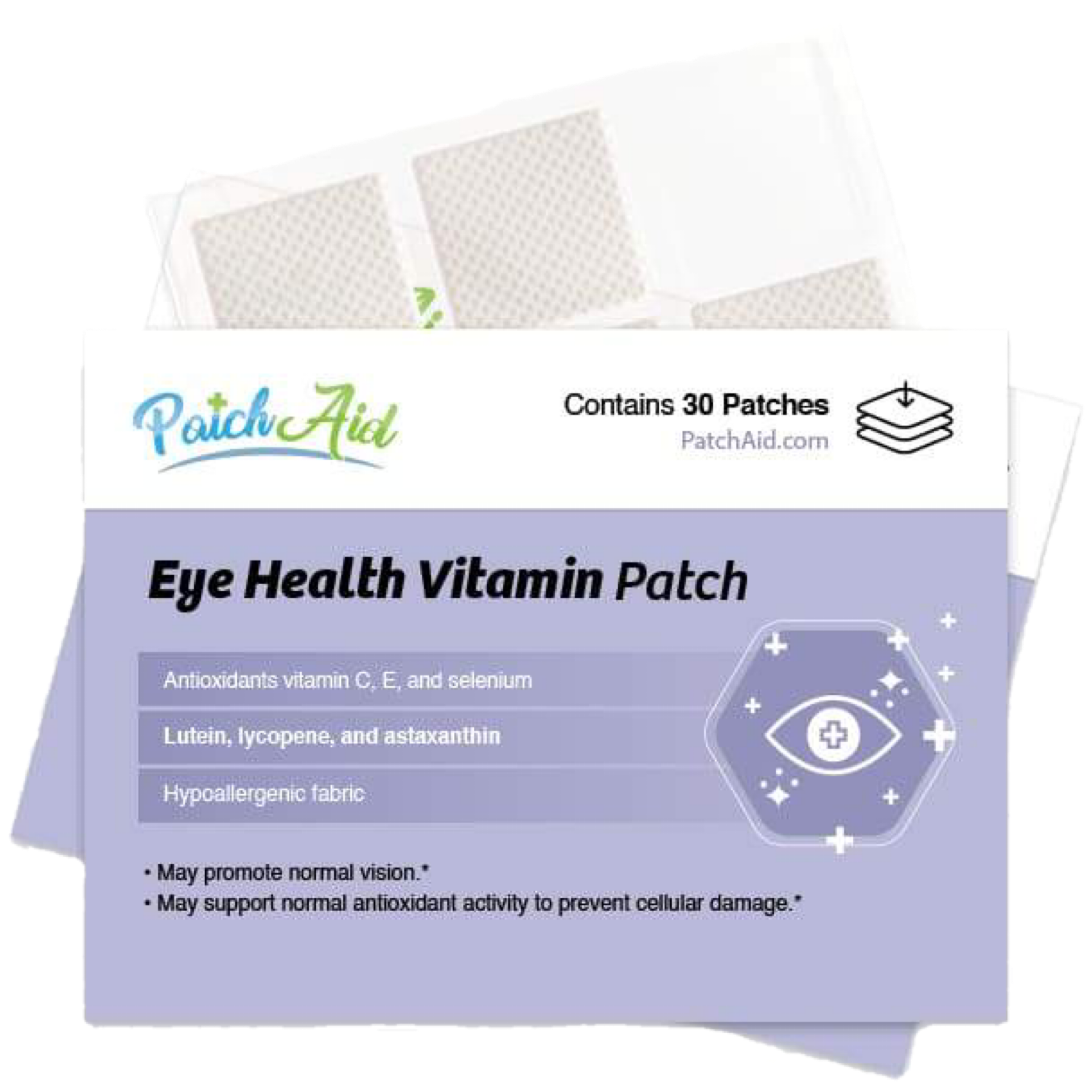 Patch Aid Eye Health Topical Patch - 30 Daily Patches