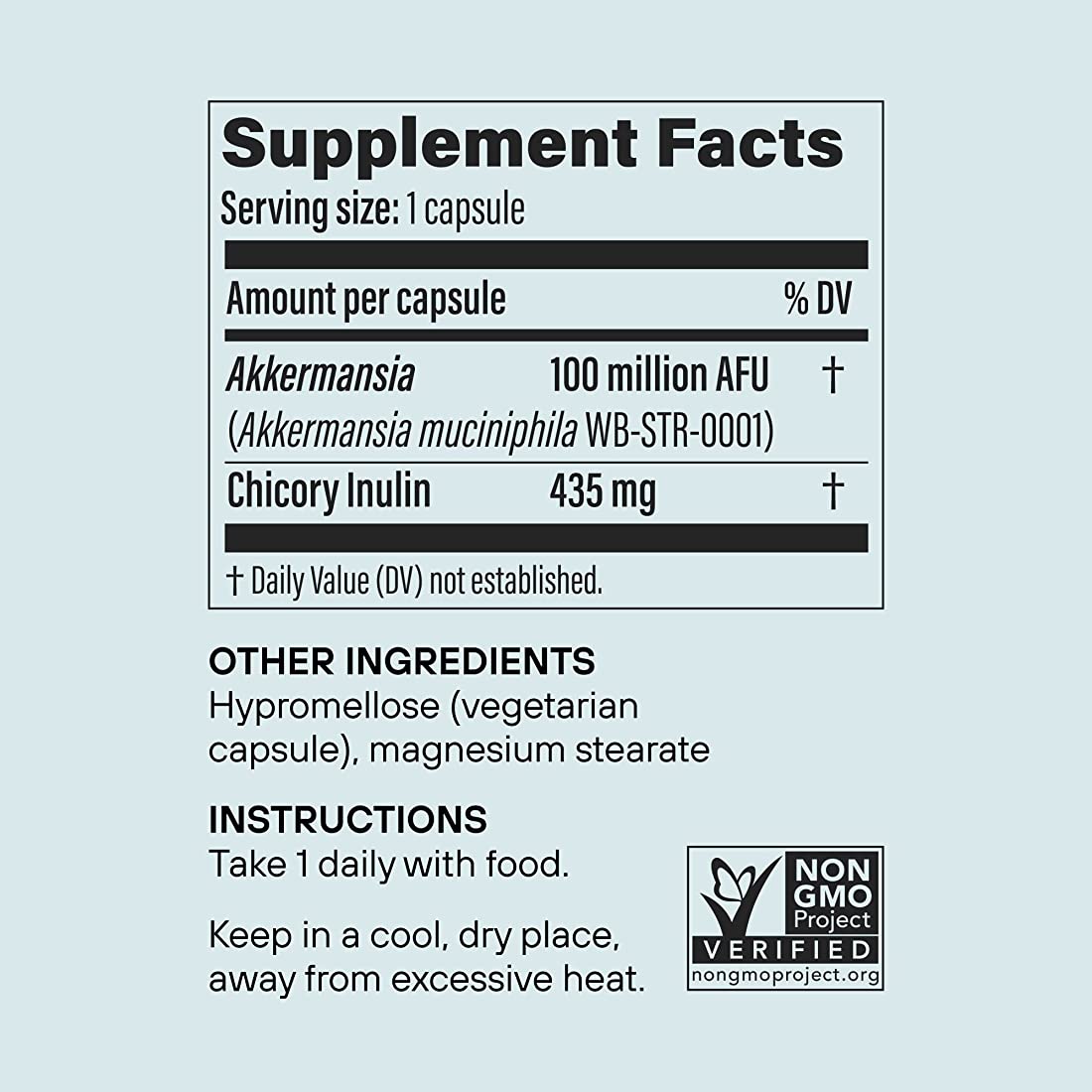 Akkermansia Muciniphila Supplement - 30 Capsules