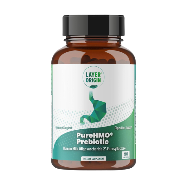 PureHMO Prebiotic | 90 Capsules | Layer Origin