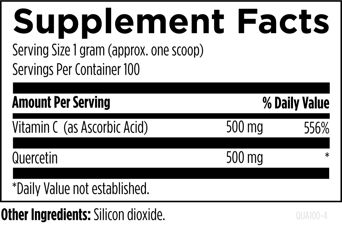 Quercetin Ascorbate Powder 100g