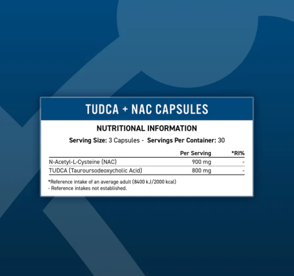 TUDCA + NAC  | 90 Capsules