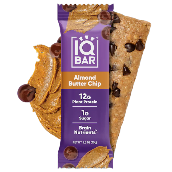 Almond Butter Chip | Protein Single Bar | IQBAR