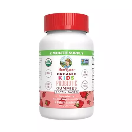 MaryRuth's Kids Probiotic 60 Gummies (Strawberry)