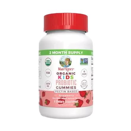 MaryRuth's Kids Probiotic 60 Gummies (Strawberry)