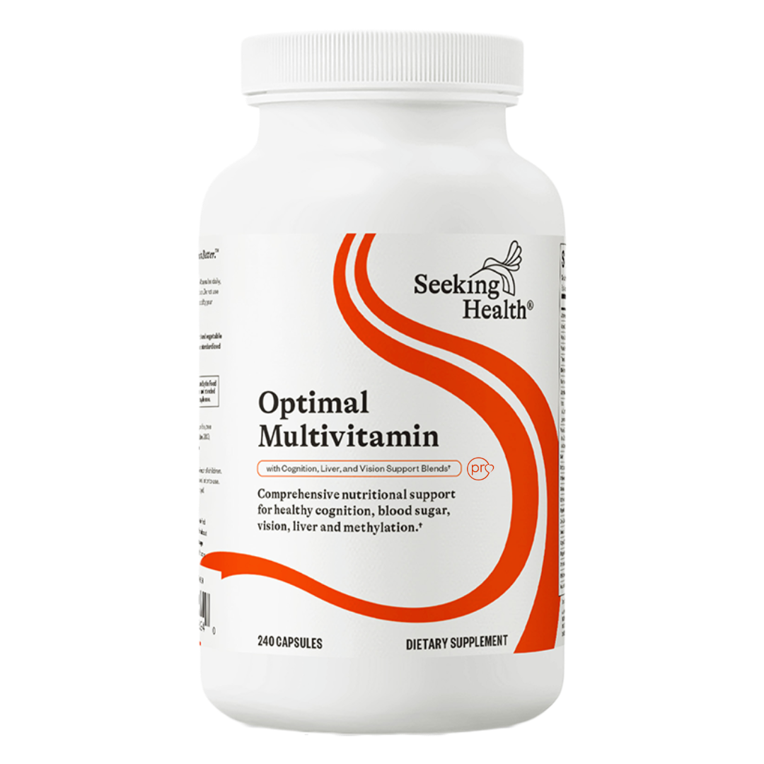 Optimal Multivitamin (Formerly Multivitamin Plus) | 240 Capsules | Seeking Health