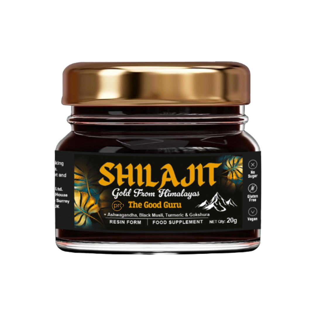 Gold Shilajit Resin 20g | With Ashwagandha