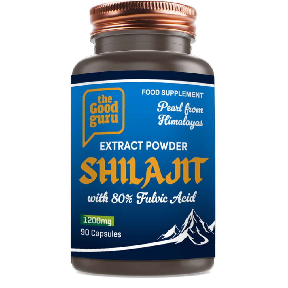 Gold Shilajit + Ashwagandha KSM66 | 1200mg | 90 Capsules