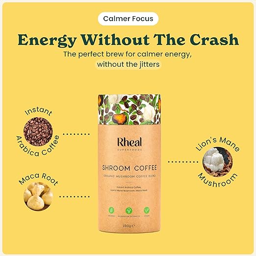 Shroom Coffee | Rheal Superfoods | 150g