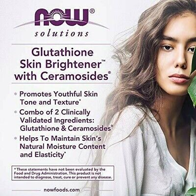 Glutathione Skin Brightener with Ceramosides | 30 Veg Capsules