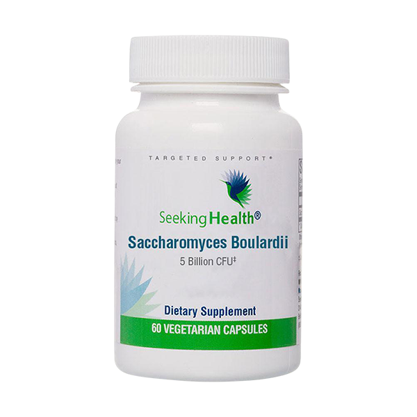 Saccharomyces Boulardii | 60 Capsules | Seeking Health