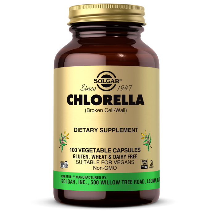 Chlorella 520 mg | 100 Vegetable Capsules