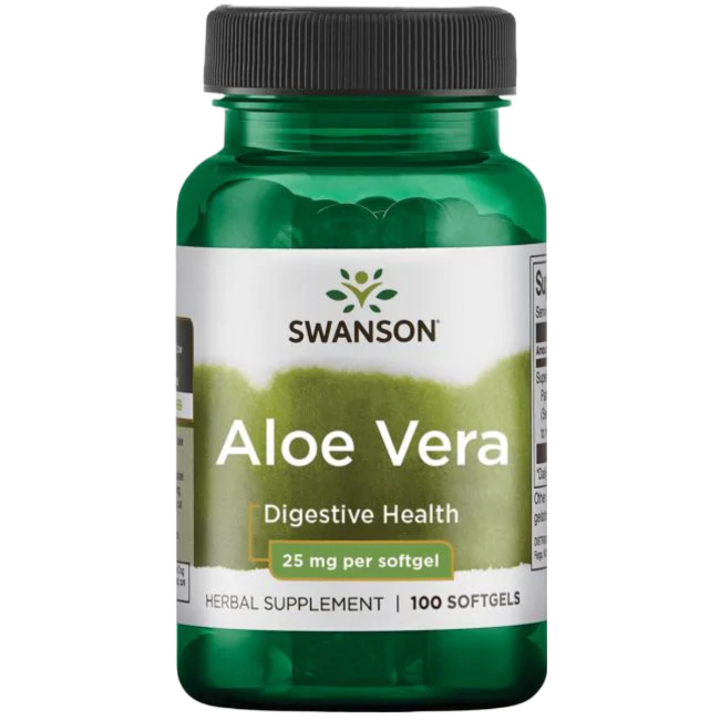 Aloe Vera 25mg - 100 Softgels