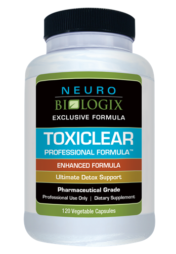 Toxiclear Professional Formula | 120 Capsules | Neurobiologix