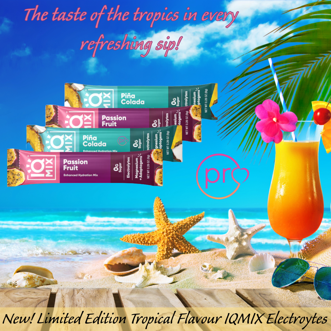 IQMIX Tropical Pack - 20 Sticks (10 x Pina Colada 10 x Passion Fruit)