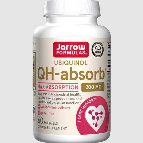 Ubiquinol QH Absorb 200mg | 60 Softgels